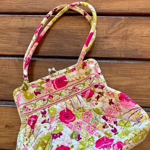 Vera Bradley - Kisslock Purse Bag Tote - Make Me Blush